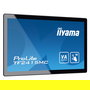 iiyama TF2415MC-B2 - Monitor táctil multitouch profesional de 23.8" (60.5 cm), Full HD 1920x1080, panel VA, HDMI, DisplayPort, USB, IP65