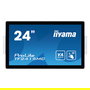 iiyama TF2415MC-B2 - Monitor táctil multitouch profesional de 23.8" (60.5 cm), Full HD 1920x1080, panel VA, HDMI, DisplayPort, USB, IP65
