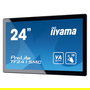 iiyama TF2415MC-B2 - Monitor táctil multitouch profesional de 23.8" (60.5 cm), Full HD 1920x1080, panel VA, HDMI, DisplayPort, USB, IP65