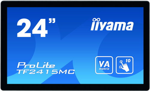 iiyama ProLite TF2415MC-B2 Pantalla Táctil 23.8" Full HD VA Multi-usuario Negro