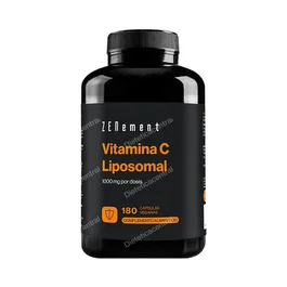 ZENEMENT Vitamina C Liposomal 180 Cápsulas - Inmunitario, Reduce Cansancio, Antioxidante, Vegano