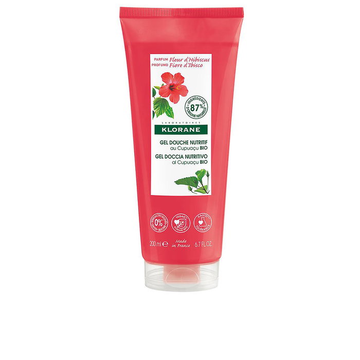 Klorane Gel de Ducha Flor de Hibisco 200 ml, Hidratante, Vegano, Packaging Sostenible Klorane Gel de Ducha Flor de Hibisco 200 ml, Hidratante, Vegano, Packaging Sostenible