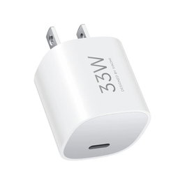 Xiaomi BHR087LEU Cargador 33W Nano Power Adapter USB-C, Carga Rápida GaN, Blanco