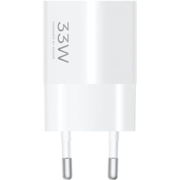 Xiaomi 33W Nano Power Adapter USB-C Blanco BHR087LEU Armazón PCR