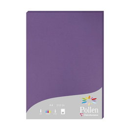 Papel Clairefontaine Pollen A4 210G 25H Violeta