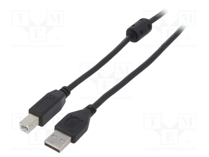 GEMBIRD Cable USB 2.0 de 3m con conectores USB A a USB B GEMBIRD Cable USB 2.0 de 3m con conectores USB A a USB B