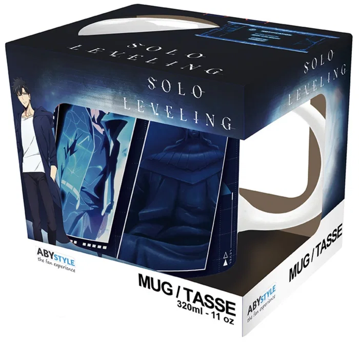 Abystyle Taza Solo Leveling Prueba Jinwoo 320ml Cerámica Oficial Anime Manga Sung Jinwoo