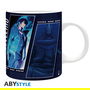 ABYstyle Taza Solo Leveling Prueba Sung Jinwoo 320 ml - Cerámica, Apta Microondas, Diseño Oficial de Anime