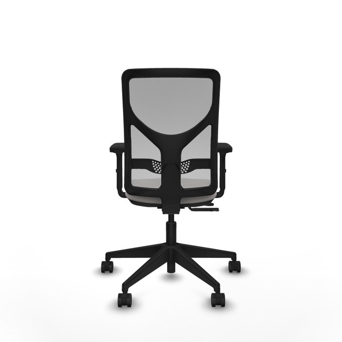 PIQUERAS Y CRESPO Silla de oficina Motilla con mecanismo Sincro/Traslack Blanco y Gris PIQUERAS Y CRESPO Silla de oficina Motilla con mecanismo Sincro/Traslack Blanco y Gris