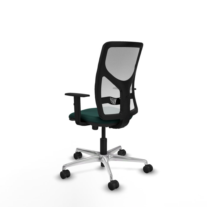 PIQUERAS Y CRESPO Silla de oficina Motilla con mecanismo Sincro, Verde botella y Blanco PIQUERAS Y CRESPO Silla de oficina Motilla con mecanismo Sincro, Verde botella y Blanco