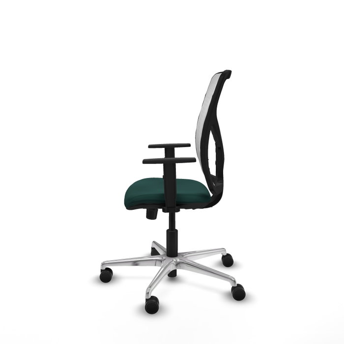 PIQUERAS Y CRESPO Silla de oficina Motilla con mecanismo Sincro, Verde botella y Blanco PIQUERAS Y CRESPO Silla de oficina Motilla con mecanismo Sincro, Verde botella y Blanco