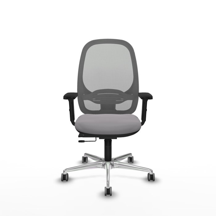 PIQUERAS Y CRESPO Silla de oficina Cilanco con mecanismo Sincro/Traslack Gris