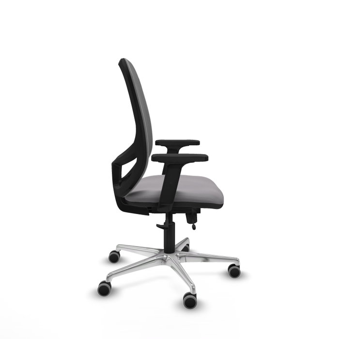 PIQUERAS Y CRESPO Silla de oficina Cilanco con mecanismo Sincro/Traslack Gris
