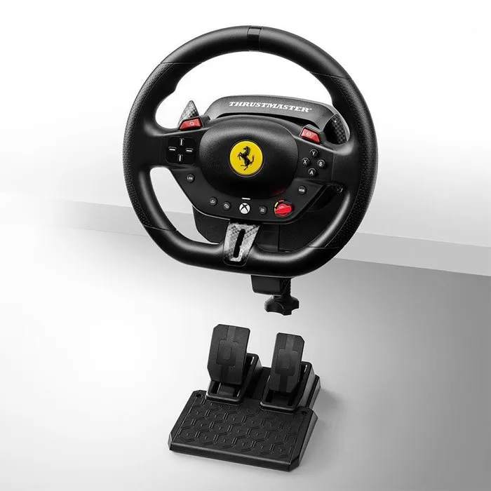 Thrustmaster T98 Ferrari 296 GTS Volante y Pedales para PC y Xbox Thrustmaster T98 Ferrari 296 GTS Volante y Pedales para PC y Xbox