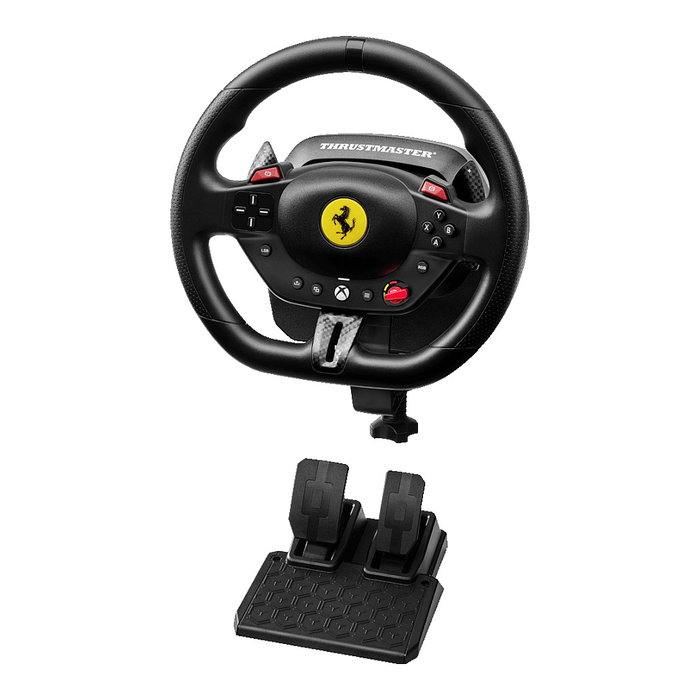 Thrustmaster T98 Ferrari 296 GTS Volante y Pedales para PC y Xbox Thrustmaster T98 Ferrari 296 GTS Volante y Pedales para PC y Xbox