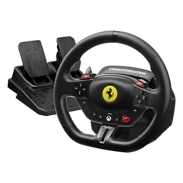 Thrustmaster T98 Ferrari 296 GTS Volante y Pedales para PC y Xbox Thrustmaster T98 Ferrari 296 GTS Volante y Pedales para PC y Xbox