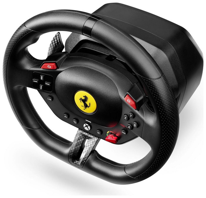 Thrustmaster T98 Ferrari 296 GTS Volante y Pedales para PC y Xbox Thrustmaster T98 Ferrari 296 GTS Volante y Pedales para PC y Xbox