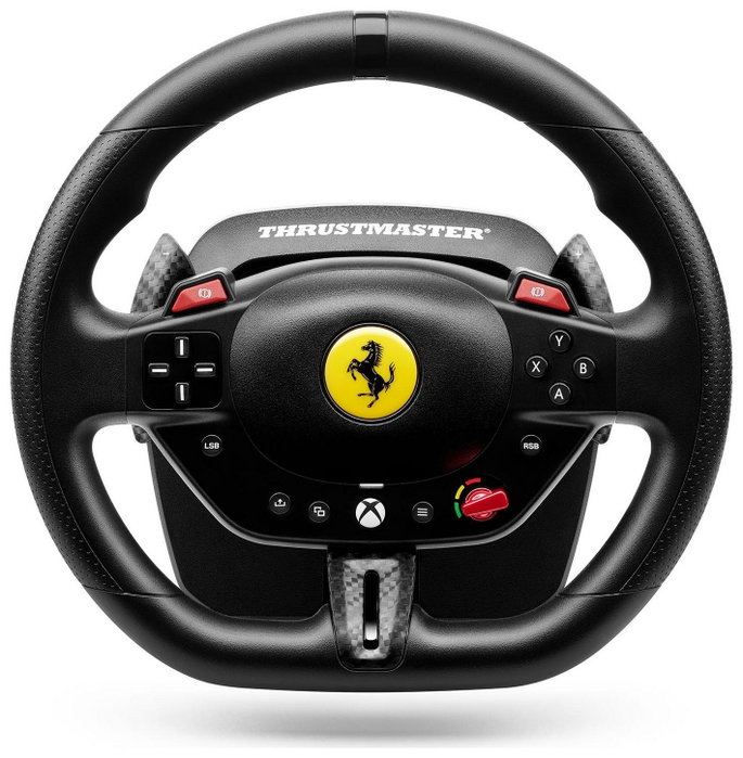 Thrustmaster T98 Ferrari 296 GTS Volante y Pedales para PC y Xbox Thrustmaster T98 Ferrari 296 GTS Volante y Pedales para PC y Xbox