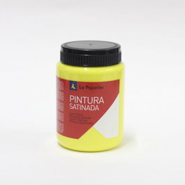 La Pajarita Pintura Satinada l-01 Amarillo Limón 375 ml