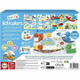 Educa Articolors - Juego de apilamiento de fichas de colores y formas geométricas