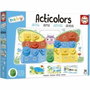 Educa Articolors - Juego de apilamiento de fichas de colores y formas geométricas