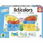 Educa Articolors - Juego de apilamiento de fichas de colores y formas geométricas