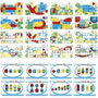 Educa Articolors - Juego de apilamiento de fichas de colores y formas geométricas