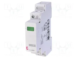 ETI POLAM Indicador de tensión verde 230VAC
