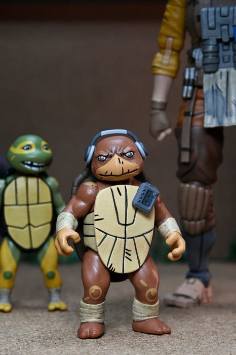 Tortugas Ninja (The Last Ronin The Lost Years) Figura Synja Grammy April with Baby Yi & Moja 18 cm