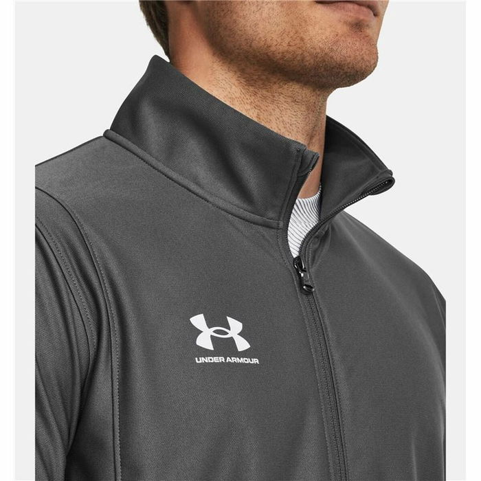 Chaqueta Deportiva para Hombre Under Armour Challenger Gris Chaqueta Deportiva para Hombre Under Armour Challenger Gris