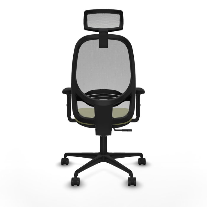 PIQUERAS Y CRESPO Silla de oficina Cilanco con mecanismo Sincro, Verde oliva y Gris PIQUERAS Y CRESPO Silla de oficina Cilanco con mecanismo Sincro, Verde oliva y Gris
