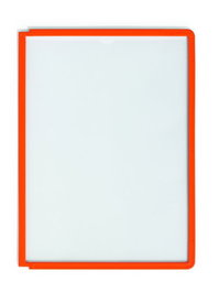 Funda Durable Sherpa A4 Con Marco Naranja Paquete De 5