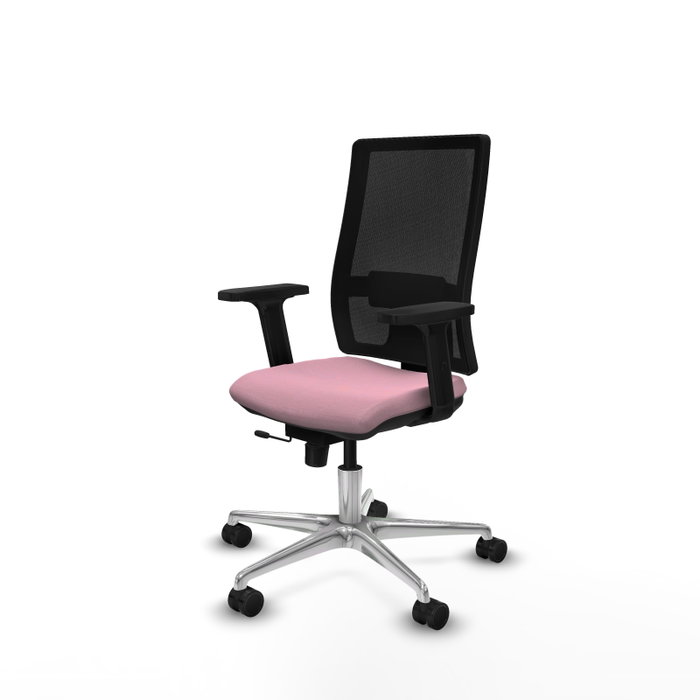 PIQUERAS Y CRESPO Silla de oficina Horna Rosa con mecanismo Sincro/Traslack PIQUERAS Y CRESPO Silla de oficina Horna Rosa con mecanismo Sincro/Traslack