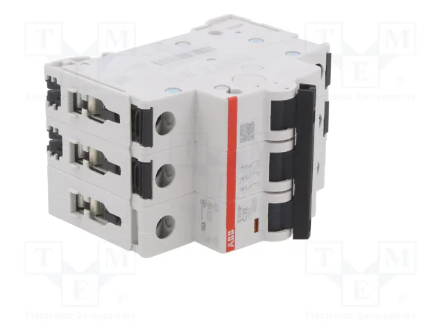 ABB S300P S303P-C32 Interruptor magnetotérmico 3P 32A Característica C