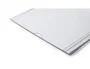 Durable Señal de Pasillo Magnética, PET Transparente, 149x149 mm, para Estanterías y Pasillos, Pack de 10 Unidades