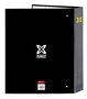 Carpeta de anillas Munich Topo Negro A4 27 x 33 x 6 cm
