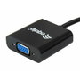 Equip Adaptador DisplayPort a VGA Negro