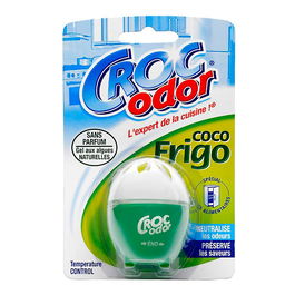 Croc Odor Ambientador Neveras 33 g Absorbe Olores Frigorífico Preserva Sabores Gel Algas Naturales
