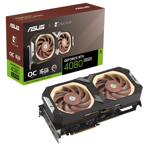 ASUS RTX4080S-O16G-NOCTUA NVIDIA GeForce RTX 4080 SUPER 16 GB GDDR6X
