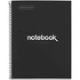 Miquelrius Cuaderno Espiral Emotions DIN A4 de 80 Hojas Cuadriculado 5 mm Negro