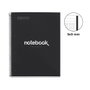 Miquelrius Cuaderno Espiral Emotions DIN A4 de 80 Hojas Cuadriculado 5 mm Negro