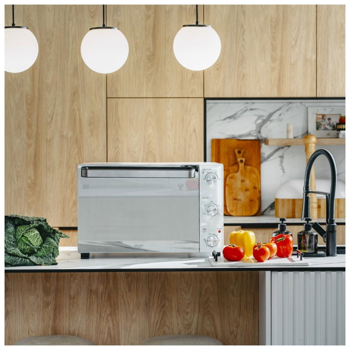 Adler AD 6027 Horno Eléctrico 48L Blanco