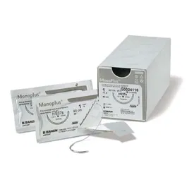 Braun Sutura Monoplus Violet 5-0 HR22 70 cm 36 Unidades