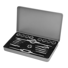 WOLFPACK LINEA PROFESIONAL Juego De Machos y Terrajas 21 Piezas