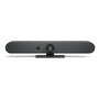 Logitech Rally Bar Mini Tap Cat5 Videoconferencia 4K Ultra HD 30 fps Zoom 4x Pantalla Táctil 25.6 cm (10.1") WiFi Bluetooth USB-C Grafito