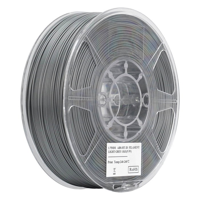 eSun EABS-HT Filamento ABS 1,75 mm Light Grey 1 kg eSun EABS-HT Filamento ABS 1,75 mm Light Grey 1 kg