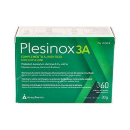 ATACHE Plesinox 3A 60 Cápsulas Suplemento Inmunidad Piel Antioxidante