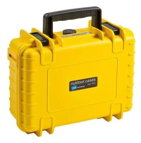 B&W Type 1000 Amarillo con Divisor Acolchado B&W Type 1000 Amarillo con Divisor Acolchado