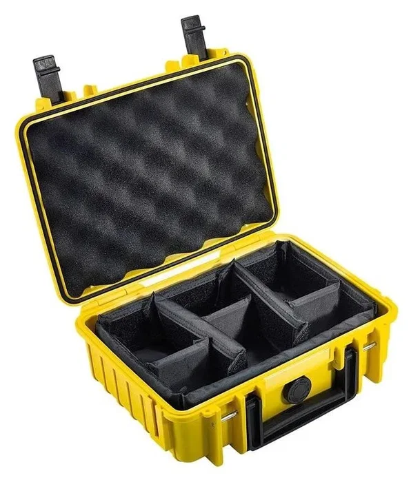 B&W Type 1000 Amarillo con Divisor Acolchado B&W Type 1000 Amarillo con Divisor Acolchado