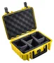 B&W Type 1000 Amarillo con Divisor Acolchado